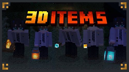 3D Items Texture Pack