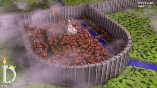 [Attack on Titan] Eren and Mikasa House Map