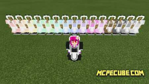 Cat Maid Dresses Add-on 1.17+