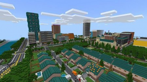 City with School Map