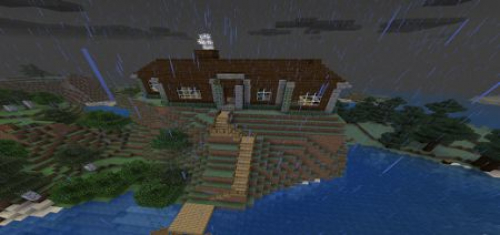 Dark Cottagecore House Map