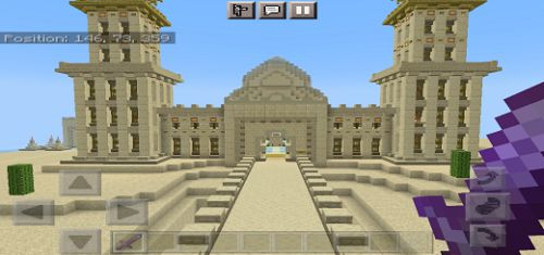 Desert Arabian Town Map