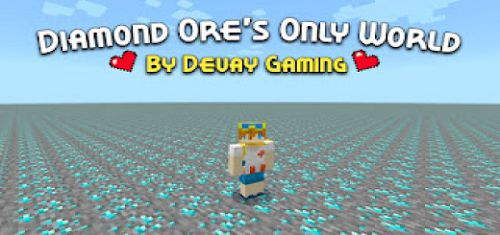 diamond only world minecraft pe download