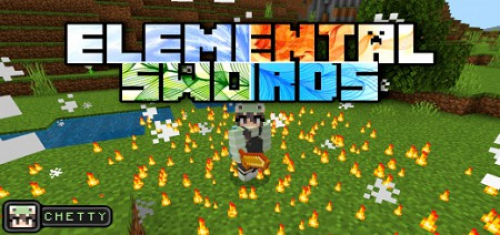 Four Elemental Swords for Minecraft 1.16.5