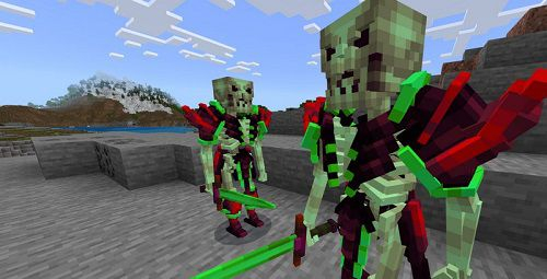 Fancy Skeletons Add-on 1.20+