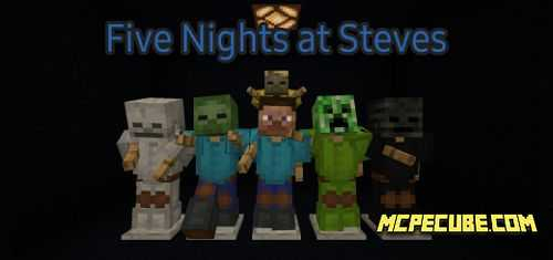 Five Nights at Steve's Map