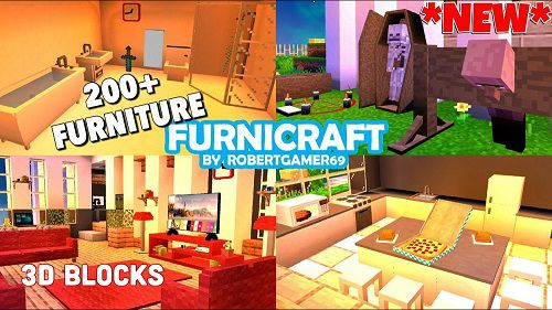 Furnicraft 3D Add-on 1.20+