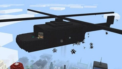 Helicopter Mod for Minecraft PE
