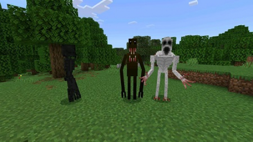 Horror Mob Mod for Minecraft PE