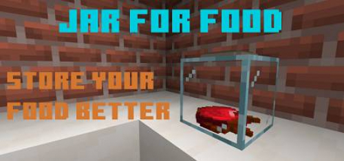 Jar for Food Add-on 1.16/1.15+