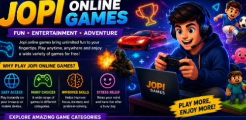 Jopi Online Games Fun and Entertainment for Everyone