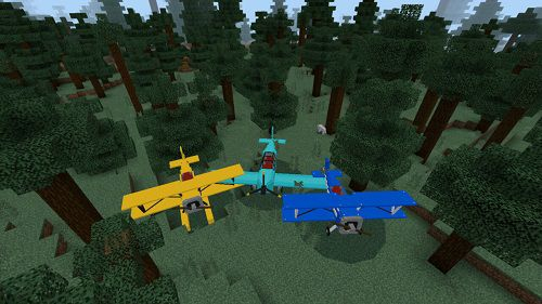 Military Aircraft Mod for Minecraft PE