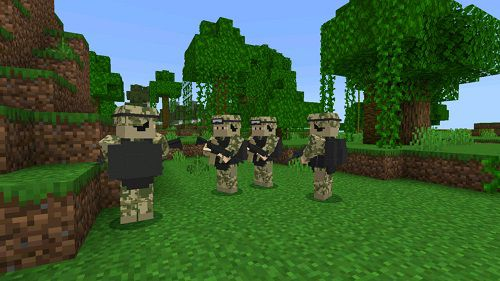 Military Mod for Minecraft PE