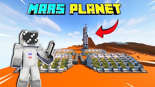 Minecraft Mars Planet Map