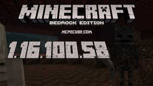 Minecraft PE 1.16.100.58 for Android