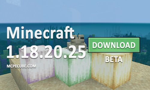 Minecraft PE 1.18.20.25 for Android