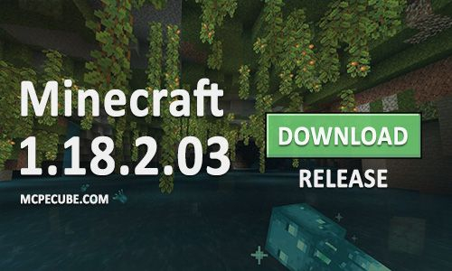 Download Minecraft PE 1.18.2.03 for Android