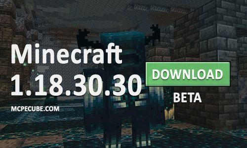 Download Minecraft PE 1.18.30.30 APK free for Android