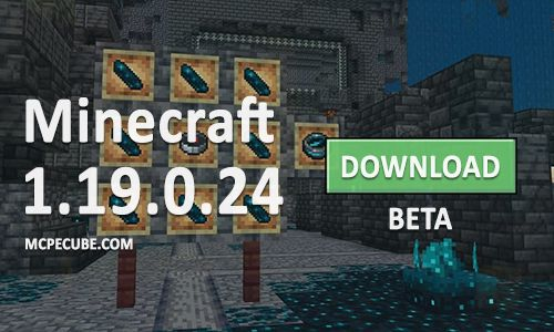 download Minecraft 1.19.0.24 via Mediafire #minecraftpe #minecraft #me