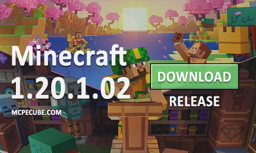 Minecraft Pe 1.20.1.02 Latest Version Download  Minecraft Download  Mediafıre Link 1.20.1.02 