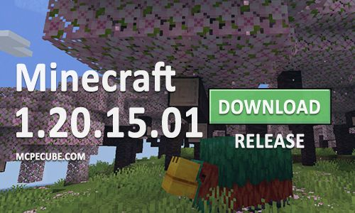 Minecraft PE 1.20.15.01 OFICIAL Bedrock PE!! 