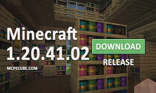 Minecraft versão 1.20.41.02 atualizado para android 