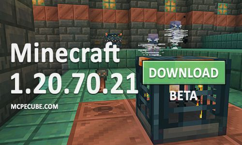 Minecraft PE 1.20.70.21 for Android