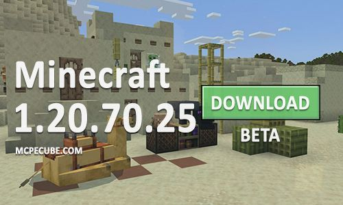 Minecraft PE 1.20.70.25 for Android