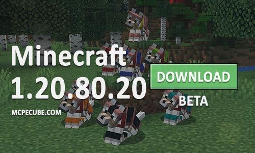 Minecraft PE 1.20.80.20 for Android