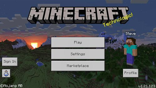 Minecraft PE 1.21.123 for Android
