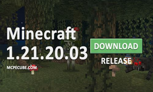Minecraft PE 1.21.20.03 for Android