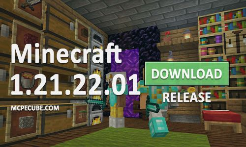 Minecraft PE 1.21.22.01 for Android