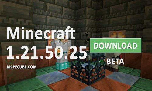 Minecraft PE 1.21.50.25 for Android