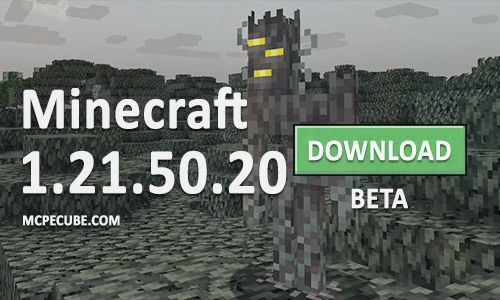 Minecraft PE 1.22 (1.21.50.20) for Android