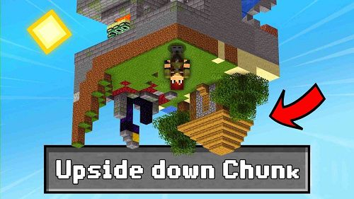 Minecraft Upside Down Chunk Map | Maps for Minecraft PE