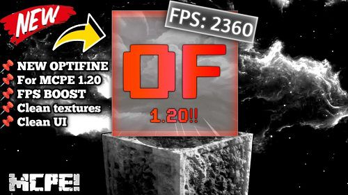 New Optifine PE for Minecraft Bedrock