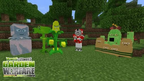 Plants Vs Zombies Garden Warfare Morph Add-on 1.20/1.19+