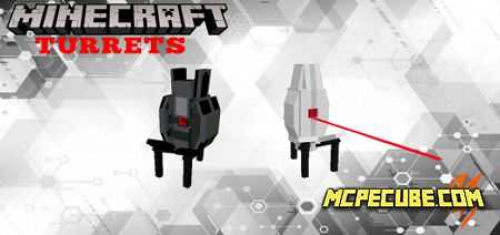 Portal Turrets Add-on 1.17+