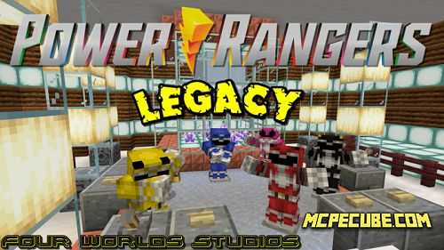 Power Rangers Legacy Add-on 1.20/1.19+