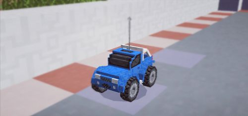 how to use rc car in minecraft