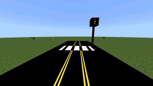 Roads Mod for Minecraft PE