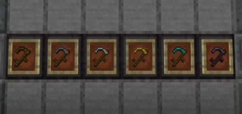 Scythes: New Minecraft Tool Type Add-on 1.17+