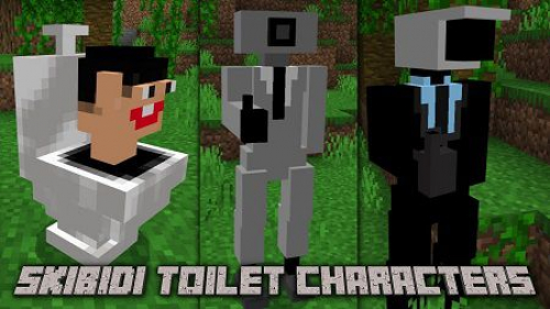 Skibidi Toilet Characters 120 Minecraft Pe Mods Addons 5246