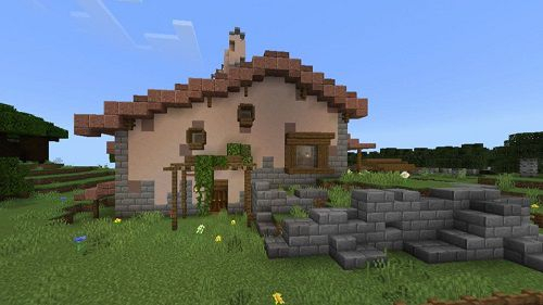 Small house maps for Minecraft PE