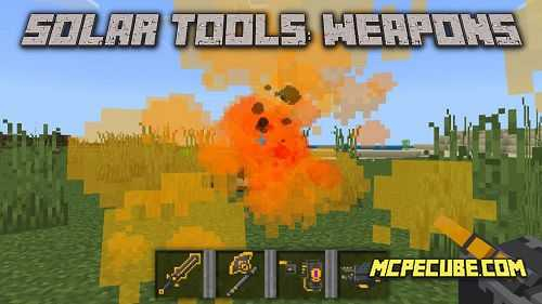 Solar Tools Mod for Minecraft PE