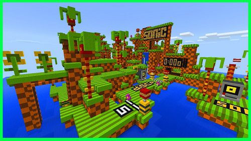 Sonic Parkour Map
