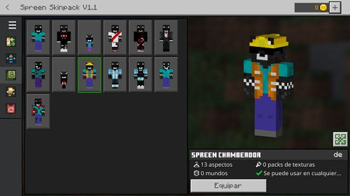 Spreen Skin Pack