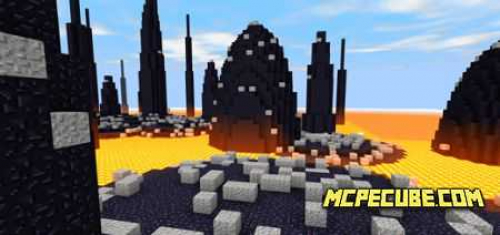 Super Hostile 01 - Sea of Flames II Map