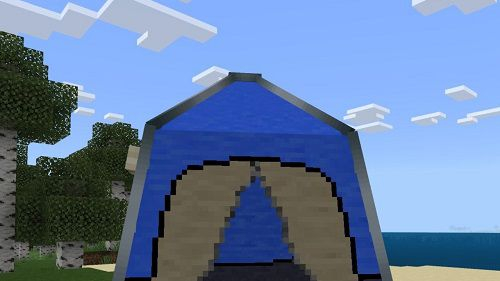 Tent Mod for Minecraft PE