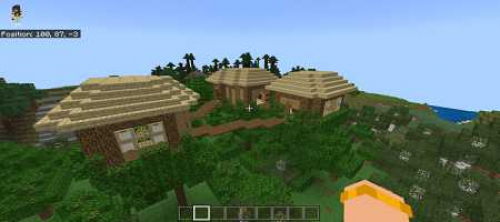 Three Connected Treehouses Map